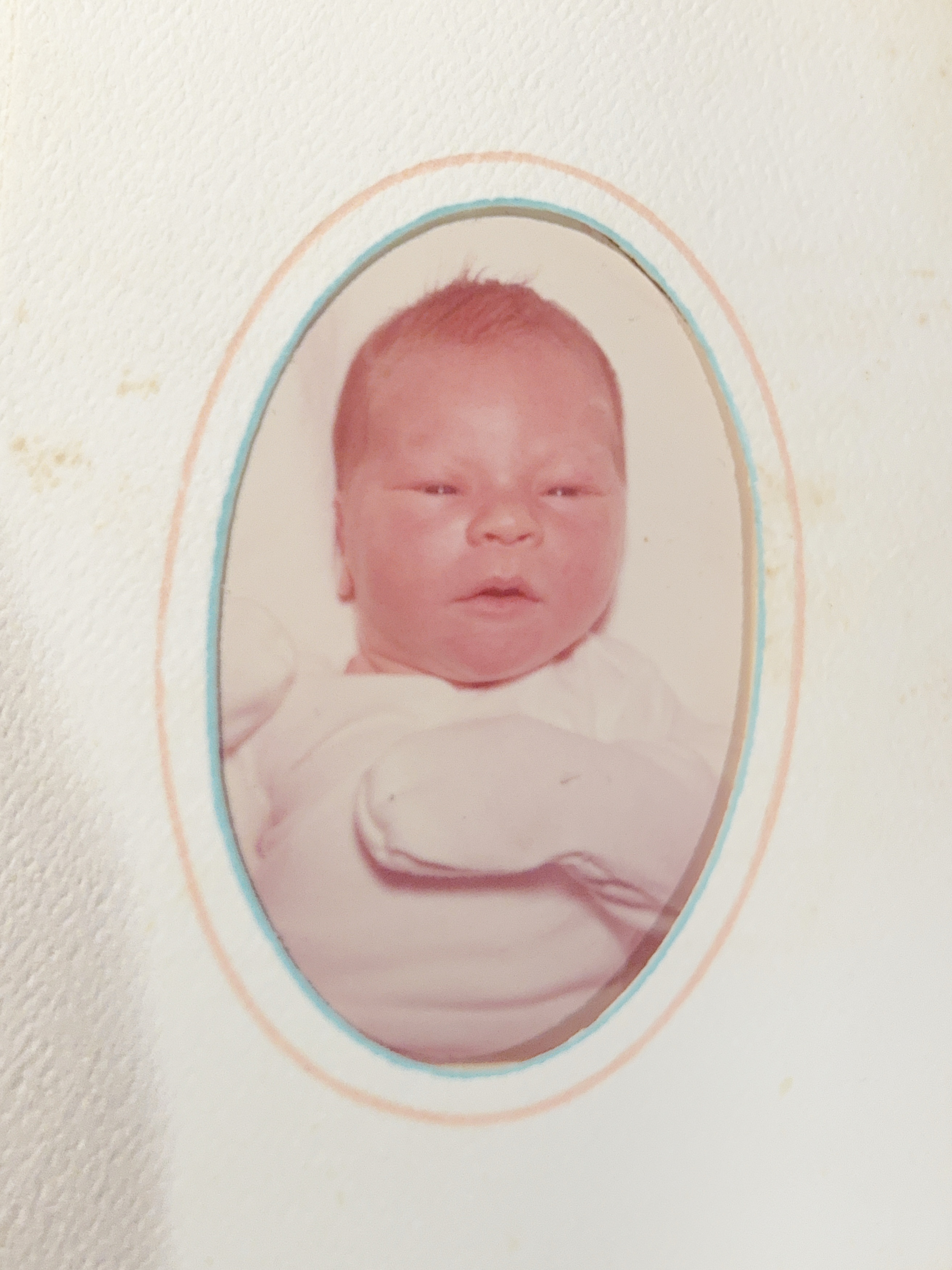 Baby portrait still frame